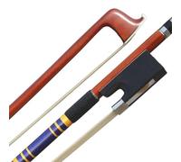 ARCRAW 4/4 Violin Bow Full Size Brazil IPE Wood Classic French Model Round Bow For Violinists Fiddlers Teacher Student Professional