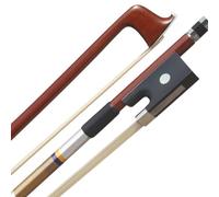 ARCRAW Violin Bow 4/4 Full Size Brazil Wood Classic Ukrainian Ukraine Model Round Bow For Violinists Fiddlers Teacher Student Professional Bow