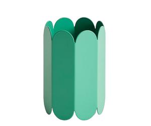 Arcs Vase S Green Hay