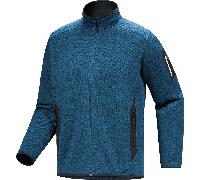 Arc'teryx - Men's Warm Fleece - Covert Cardigan M Lodestar Heather for Men in Wool - Size S - Blue Blue S