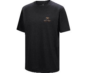 Arcteryx 9535 Kragg SL Cotton Bird Word SS M Colour: 24K Black, Size: M
