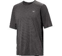 Arcteryx 9718 Cormac Crew SS M Colour: BLACK HEATHER, Size: L
