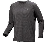 Arcteryx 9719 Cormac Crew LS M Colour: BLACK HEATHER, Size: L