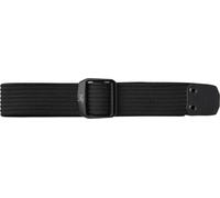 Arc'teryx conveyor belt 38mm unisex | 38mm webbing belt with metal buckle | black, small