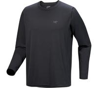 ARC'TERYX Cormac Crew Ls - Men - Black - size S- model 2027 S