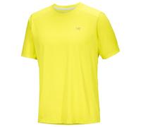 Arc'teryx - Cormac Crew S/S - Running shirt size S, yellow