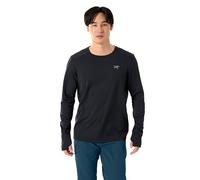 Arc'teryx Cormac Heavyweight Shirt LS Men's | Versatile First-Layer Top | Black, X-Small