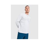 Arc'teryx Cormac Long Sleeve Logo T-Shirt - White - Mens S