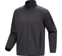 Arc'Teryx - Men's Warm Fleece - Covert Cardigan M Black Heather II for Men in Wool - Size S - Grey Grey