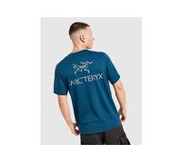 Arc'teryx Kragg SL Cotton Bird Word Shirt SS - Blue - Mens XS