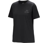 ARC'TERYX Kragg Sl Cotton Emblem Crew Ss W - Women - Black - size XS- model 2026 XS