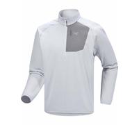 Arc'Teryx - Men's half-zip multipurpose fleece - Delta 1/2 Zip M Solitude/Void for Men - Size M - Grey Grey M