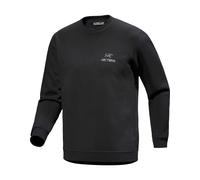 Arc'teryx - Men's multi-purpose fleece - Emblem Fleece Crew M Black for Men - Size S Black S