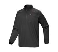 Arc'Teryx - Men's Polartec half-zip technical fleece - Delta 1/2 Zip M Black for Men - Size S Black