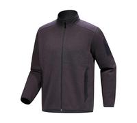 Arc'Teryx - Men's Warm Fleece - Covert Cardigan M Black Heather II for Men in Wool - Size L - Grey Grey L