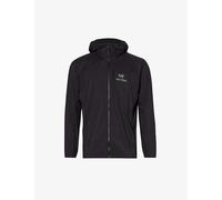 Arcteryx Mens Black Squamish Brand-print Shell Hoody M