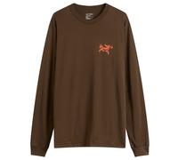 Arc'teryx Men's Kragg SL Bird Tile LS T-Shirt Carob/Dynasty