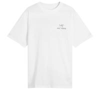 Arc'teryx Men's Kragg SL Cotton Bird Word T-Shirt White Light/Black