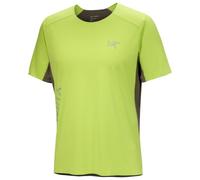 Arc'teryx - Norvan Downword Logo S/S - Running shirt size L, green