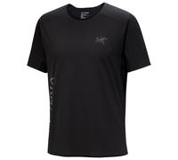 Arc'teryx - Norvan Downword Logo S/S - Running shirt size M, black