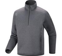 Arc'teryx - Warm half-zip fleece - Covert 1/2 Zip M Void Heather for Men in Wool - Size S - Grey Grey S