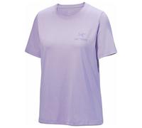 Arc'teryx - Women's Kragg SL Cotton Emblem Crew S/S - T-shirt size S, purple