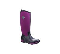 Muck Boots Women's Arctic Adventure Fleece Lined Waterproof Pull on Boot, Maroon, 5