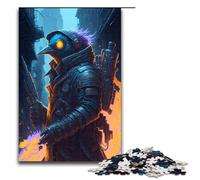 Arctic Anarchist Penguin Pieces Puzzle Gifts Wooden Jigsaw Puzzles Perfect for Family Gatherings Birthdays Holidays 1000 PCS(75x50cm)