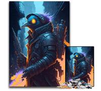 Arctic Anarchist Penguin Puzzle 1000 Pieces Jigsaw Paper Jigsaw Puzzles Fun at Home Activities Birthday Present Travel Gifts 1000 PCS(38x26cm)