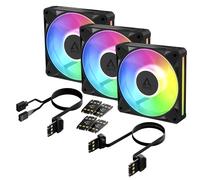 ARCTIC BioniX P12 A-RGB - 3 Pack 120 mm PWM Fan with Daisy Chain