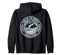 Arctic Cold Plunge Challenge Ice Bath Lover Zip Hoodie