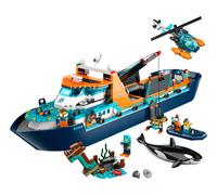 LEGO City: Arctic Explorer Ship, Big Floating Boat Toy (60368)