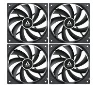 Arctic F12 PWM 120mm Black Case Fan 1350 RPM 53 CFM 12V 4-Pin ACFAN00203A Pack