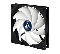 ARCTIC F14 TC - 140 mm Case Fan with Temperature Control, quiet motor, computer, Fan Speed: 400-1350 RPM - Black, White