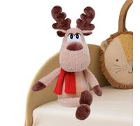 Arctic Fleece Plush Christmas Reindeer - 50cm Soft Christmas Toy, Cute Reindeer Toy | Arctic Fleece Reindeers Doll with Red Scarf, Cuddly Gift for Kids, Friends & Family