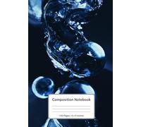 Arctic Flow: Abstract Liquid Composition Notebook | 120 Pages, 6x9 Size | Aesthetic Journal for Writing, School, Notes & Creativity (Liquid Dreams)