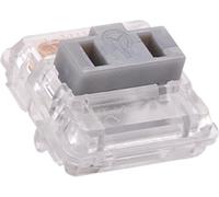 Arctic-Fox 25Pcs PG1350 Choc V1 Linear Mechanical Keyboard Switches,Low Profile Switch,5-Pin Kailh Chocolate Gaming Keyboard Switch Compatible RGB/SMD/LED,Silver