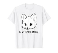 Arctic Fox Is My Spirit Animal Love Artic Foxes T-Shirt