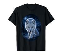 Arctic Fox Moonlit Wilderness Wildlife Arctic Fox Lover T-Shirt