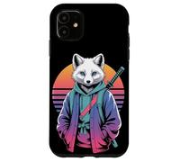 Arctic Fox Samurai Sunset Streetwear Animals Case for iPhone 11