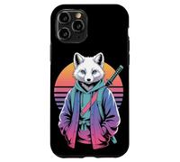 Arctic Fox Samurai Sunset Streetwear Animals Case for iPhone 11 Pro