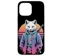 Arctic Fox Samurai Sunset Streetwear Animals Case for iPhone 13 Pro Max
