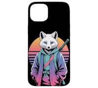 Arctic Fox Samurai Sunset Streetwear Animals Case for iPhone 15 Plus