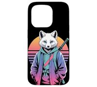 Arctic Fox Samurai Sunset Streetwear Animals Case for iPhone 15 Pro