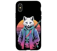Arctic Fox Samurai Sunset Streetwear Animals Case for iPhone X/XS