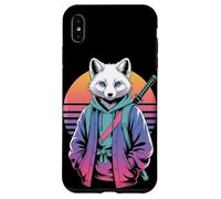 Arctic Fox Samurai Sunset Streetwear Animals Case for iPhone XS Max