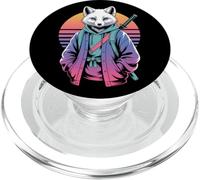 Arctic Fox Samurai Sunset Streetwear Animals PopSockets PopGrip for MagSafe