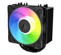 ARCTIC Freezer 36-S A-RGB - CPU cooler with ARGB lighting for Intel & AMD, single tower, pressure-optimized 120 mm P12 Pro fan, 600-3000 rpm, fluid dynamic bearing, incl. MX-7 - Black