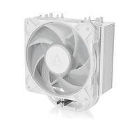 ARCTIC Freezer 36-S A-RGB - CPU cooler with ARGB lighting for Intel & AMD, single tower, pressure-optimized 120 mm P12 Pro fan, 600-3000 rpm, fluid dynamic bearing, incl. MX-7 - White