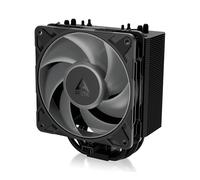 ARCTIC Freezer 36-S A-RGB - CPU cooler with ARGB lighting for Intel & AMD, single tower, pressure-optimized 120 mm P12 Pro fan, 600-3000 rpm, fluid dynamic bearing, incl. MX-7 - Black